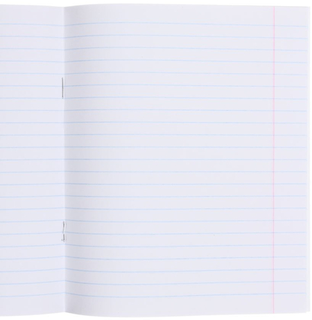 Тетрадь школьная А5, 12 л. на скобе «Двухцветная (орнамент)», 165*200 мм, линия, ассорти 