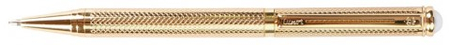 Ручка подарочная шариковая Luxor Elen, корпус золотистый, стержень синий
