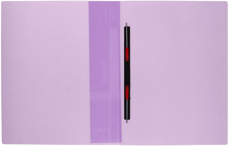 Папка-скоросшиватель пластиковая с пружиной Berlingo Diamond, толщина пластика 0,7 мм, прозрачно-фиолетовая Папка-скоросшиватель пластиковая с пружиной Berlingo Diamond, толщина пластика 0,7 мм, прозрачно-фиолетовая