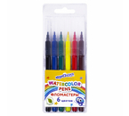 Фломастеры «Юнландия. Классные», 6 цветов, толщина линии 1 мм, вентилируемый колпачок