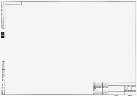 Форматка чертежная «Красная Звезда», формат А2 (420*594 мм)