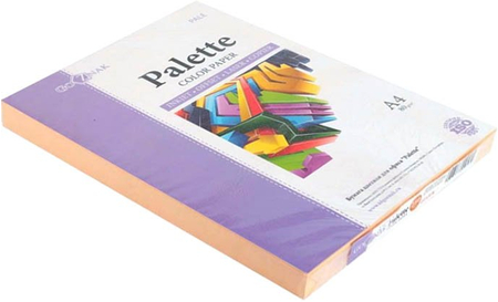 Бумага офисная цветная Palette Pastel, А4 (210*297 мм), 80 г/м2, пастель, 250 л., оранжевая