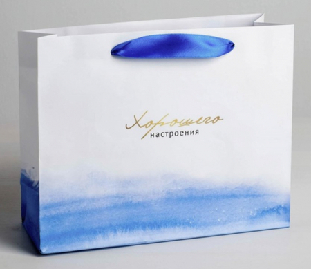 Пакет подарочный «Гармонии», 22*17,5*8 см, «Гармонии. Хорошего настроения»