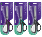 Ножницы канцелярские Berlingo Easycut 350, 210 мм, цвет ручек - ассорти