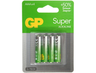 Батарейки щелочные GP Super G-Tech Батарейки щелочные GP Super G-Tech