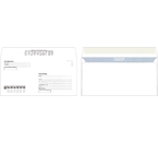 Конверт почтовый 110×220 мм (DL) KurtStrip, силикон, с подсказкой «Кому-Куда», запечатка