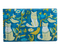 Визитница карманная «Кот бирюза», 110*68 мм, однорядная, на 28 карт