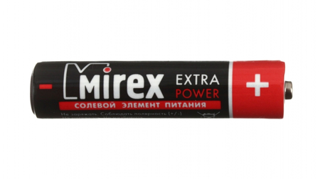 Батарейка солевая Mirex Extra Power, AAA, R03, 1.5V