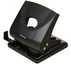 Дырокол Berlingo Office Soft, 110×110 мм, 30 л., черный