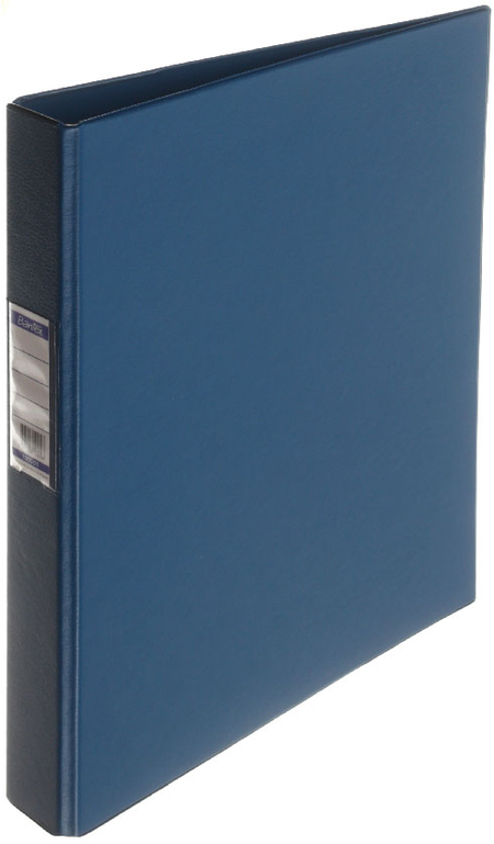 Папка-регистратор на 2 кольцах Bantex, корешок 35 мм, диаметр кольца 30 мм, синий Папка-регистратор на 2 кольцах Bantex, корешок 35 мм, диаметр кольца 30 мм, синий