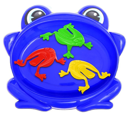 Игра настольная на меткость «Весёлые лягушата», 1-3 игрока, 3+