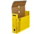 Короб архивный из гофрокартона OfficeSpace, корешок 75 мм, 320*250*75 мм, желтый