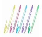 Ручка шариковая Brauberg Ultra Pastel, корпус ассорти, стержень синий