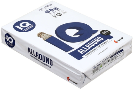 Бумага офисная IQ Allround, А4 (210*297 мм), 80 г/м2, 500 л.