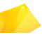 Папка-уголок пластиковая Sponsor А4+, толщина пластика 0,18 мм, прозрачная желтая