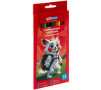 Карандаши цветные ArtSpace «Отважная команда», 12 цветов, длина 175 мм