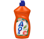 Средство для мытья посуды AOS, 450 мл, «Алоэ вера»