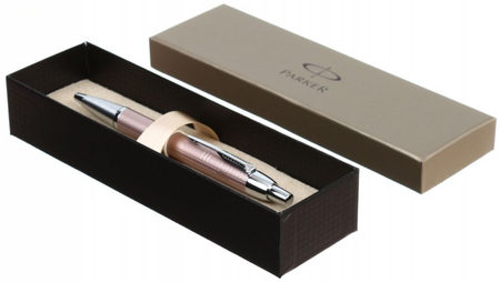 Ручка подарочная шариковая Parker IM Premium K222 Metal Pink CT, корпус розовый Ручка подарочная шариковая Parker IM Premium K222 Metal Pink CT, корпус розовый