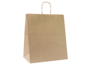 Пакет бумажный «Крафт» Aviora с ручками, 320×370×200 мм