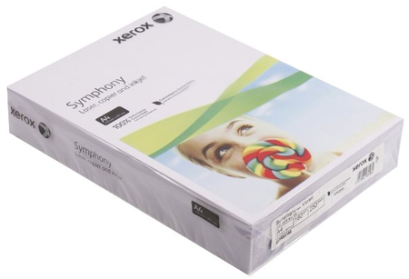 Бумага офисная цветная Xerox Symphony TCF, А4 (210*297 мм), 160 г/м2, 250 л., лиловая
