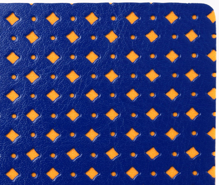 Ежедневник недатированный «Сариф», 145*205 мм, 120 л., сине-оранжевый