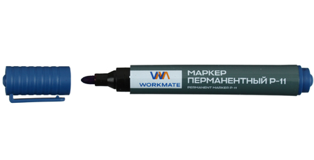 Набор маркеров перманентных Workmate P-11, 4 цвета