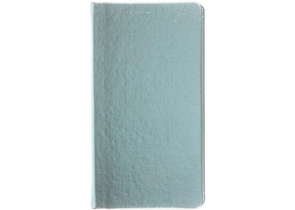 Книжка записная Crystal Collection, 100×181 мм, 96 л., «Голубой лед»