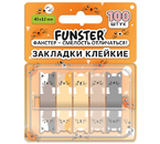 Закладки-разделители пластиковые с липким краем фигурные Funster, 45×12 мм, 20 л.× 5 цветов, «Коты» Закладки-разделители пластиковые с липким краем фигурные Funster, 45×12 мм, 20 л.× 5 цветов, «Коты»
