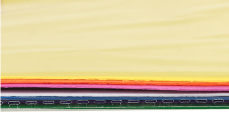 Набор цветной пористой резины (фоамиран) «Остров сокровищ», А4, 10 цветов, 10 л., яркие цвета