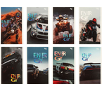 Блокнот на скобе BG А6, 100×160 мм, 48 л., клетка, Racing Cars, ассорти