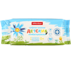 Салфетки влажные OfficeClean «Детские», 50 шт., «Антибактериальные»