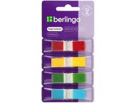 Закладки-разделители пластиковые с липким краем Berlingo
