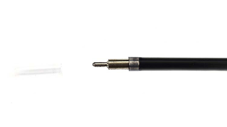 Стержень масляный для шариковых ручек Linc Corona Plus , 138 мм, игольчатый, черный