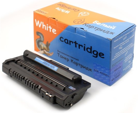 Тонер-картридж White Cartridge SCX-4100D3, черный, ресурс 3000 страниц