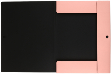 Папка-конверт пластиковая на кнопке Berlingo Instinct А4, толщина пластика 0,6 мм, фламинго