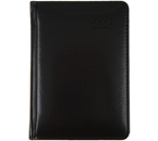 Ежедневник датированный на 2026 год Berlingo Silver Pristine (А6), 110×160 мм, 184 л., черный