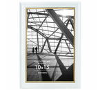Фоторамка пластиковая Brauberg Original Line, 10×15 см, белая