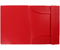 Папка пластиковая на резинке Forpus, толщина пластика 0,5 мм, красная