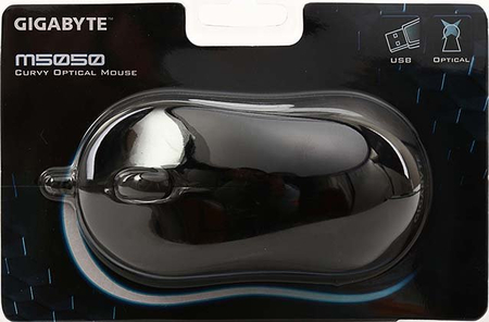 Мышь компьютерная Gigabyte GM-M5050, USB, проводная, черная Мышь компьютерная Gigabyte GM-M5050, USB, проводная, черная