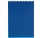 Блокнот на гребне Attache Economy, 150×210 мм, 80 л., клетка, синий
