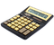Калькулятор 12-разрядный Citizen SDC-888TII, черный с золотистым