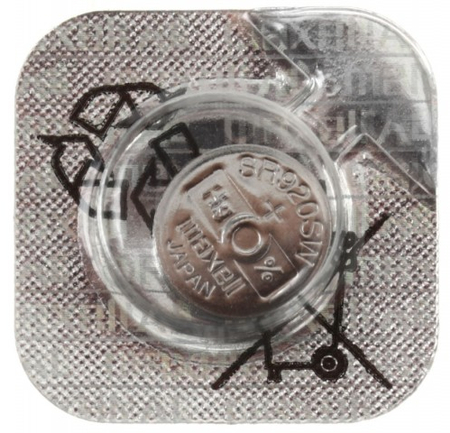 Батарейка дисковая Maxell Silver Oxide , SR920SW(371), 1.55V Батарейка дисковая Maxell Silver Oxide , SR920SW(371), 1.55V