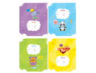 Тетрадь школьная А5, 24 л. на скобе «Животные. Герои»