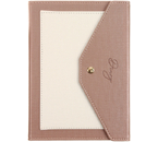 Ежедневник недатированный BG Clutch, 150×210 мм, 136 л., Pink, розовый