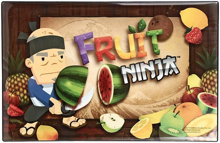 Подложка настольная детская Action!, 58*38 см, Fruit ninja