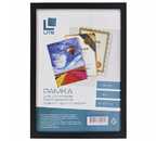 Фоторамка пластиковая Lite, 21×30 см, черная