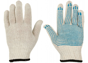 Перчатки трикотажные OfficeClean «Стандарт», четырехнитиевые, 10 класс, белые Перчатки трикотажные OfficeClean «Стандарт», четырехнитиевые, 10 класс, белые