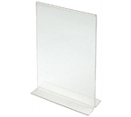 Подставка настольная для рекламных материалов из акрила Brauberg Standard, А4 (210×297×80 мм), двухсторонняя, вертикальная Подставка настольная для рекламных материалов из акрила Brauberg Standard, А4 (210×297×80 мм), двухсторонняя, вертикальная