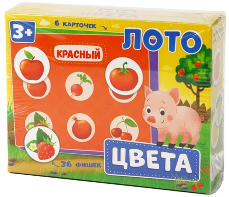 Лото «ГеоДом», «Цвета» Лото «ГеоДом», «Цвета»