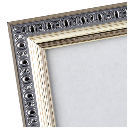 Фоторамка пластиковая OfficeSpace №9, 21*30 см, серебристая